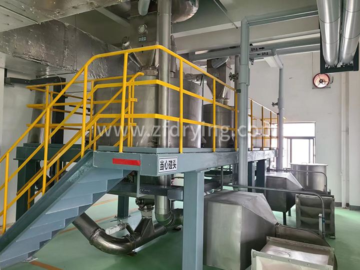 Dry modified starch complete equipment production line