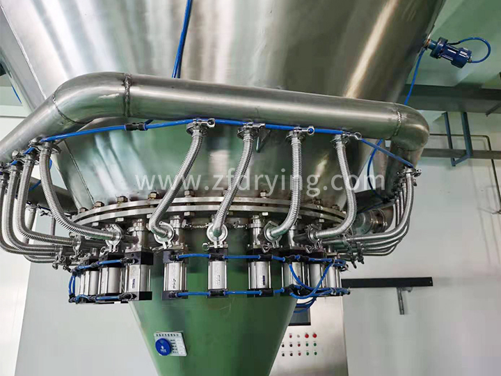 Large capacity air flow mixer (Aseptic Mixer)