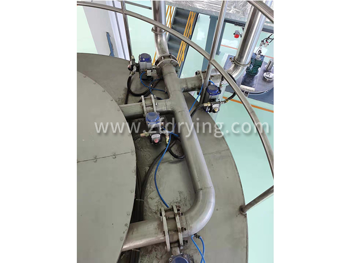 Large capacity airflow mixer (sterile mixer)