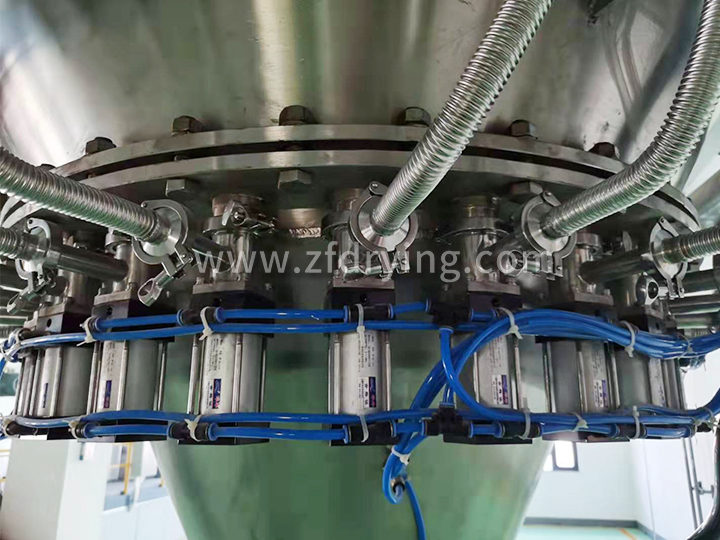 Large capacity airflow mixer (sterile mixer)