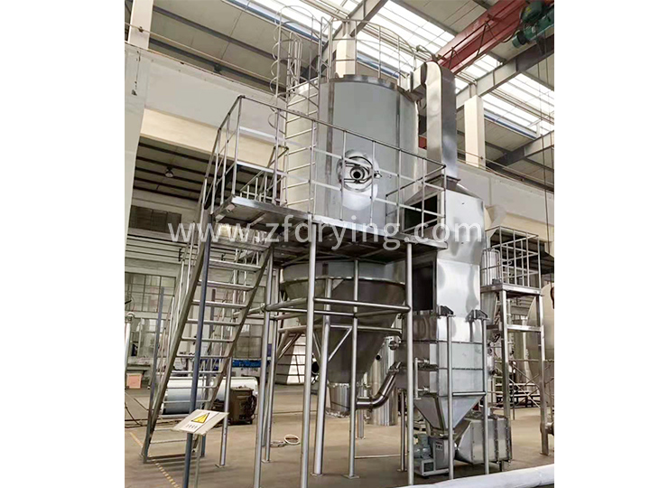 Low temperature spray dryer project for fermentation bacteria