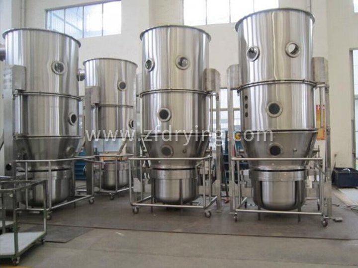 Boiling granulation dryer