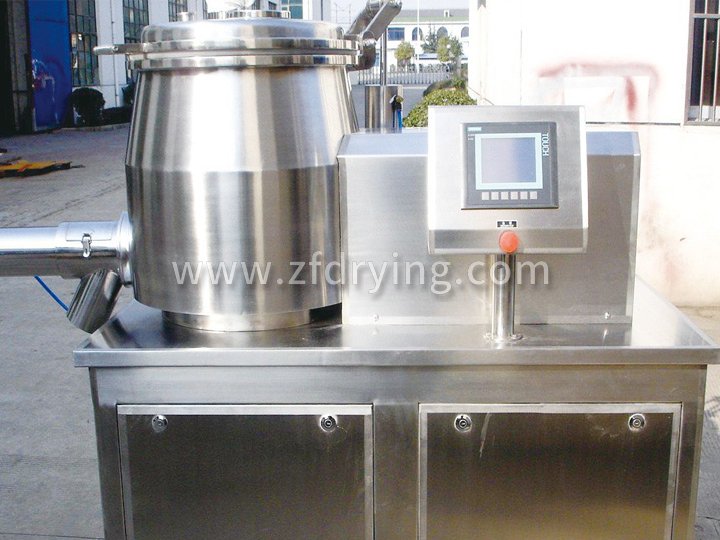 High speed mixing granulator