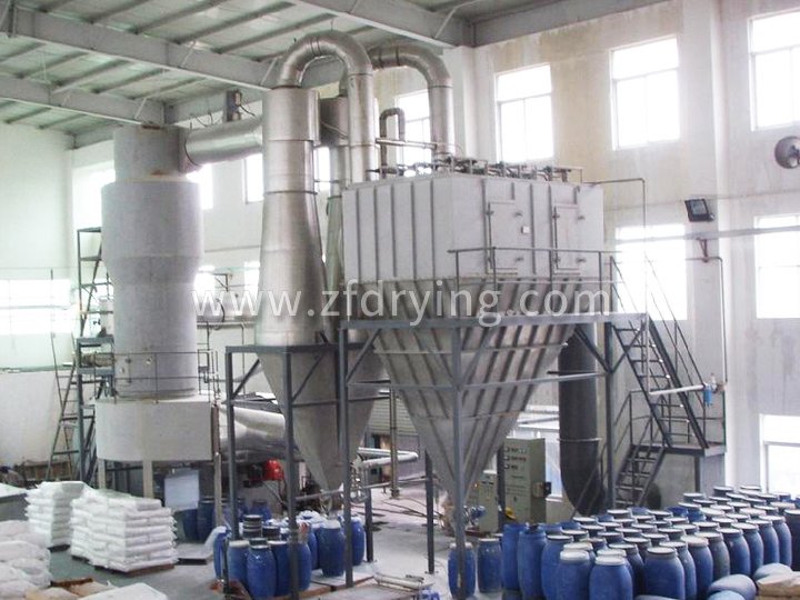 Application site of flash dryer