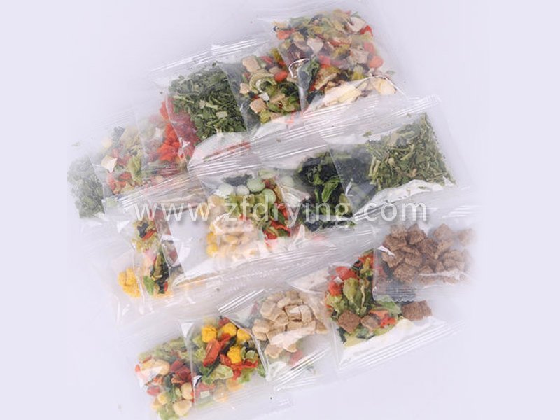 Dehydrated vegetables