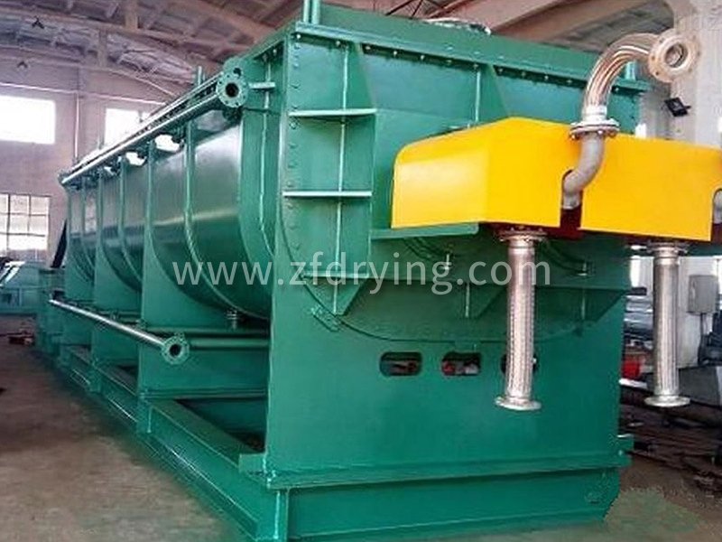 Sludge paddle dryer